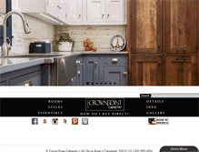 Tablet Screenshot of crown-point.com